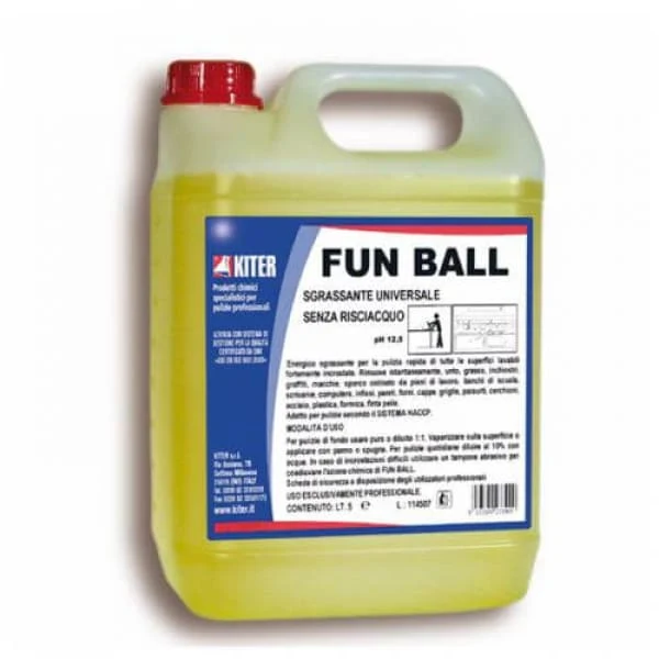 KITTER Dégraissant surpuissant professionnel FUNBALL HACCP