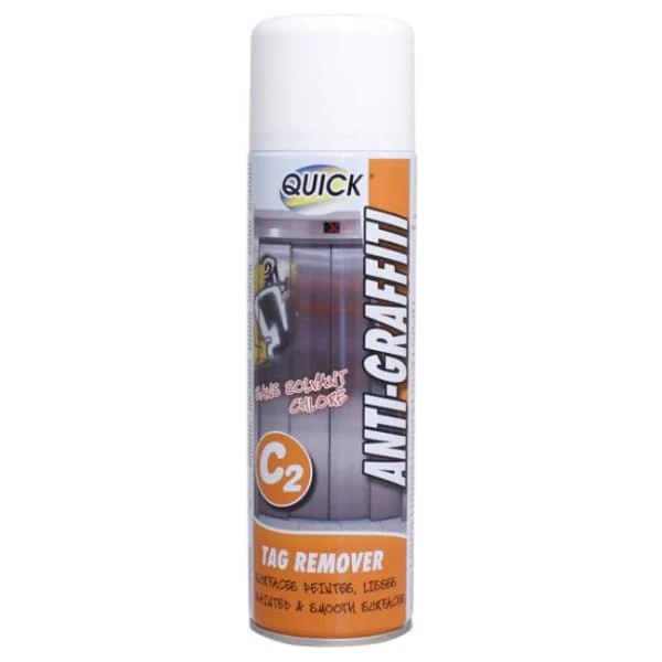 QUICK Anti graffiti C2 surfaces peintes et lisses
