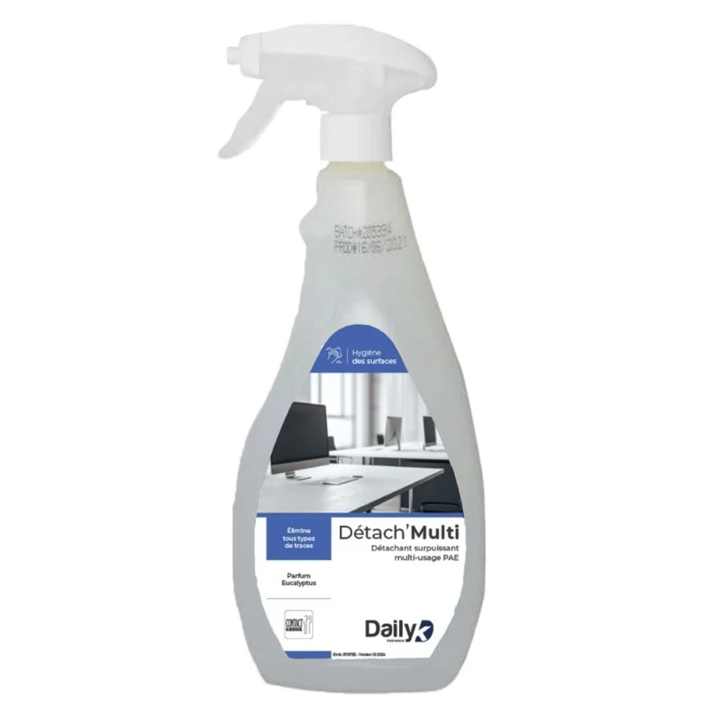 DailyK Détachant surpuissant multi-usage DETACH'MULTI Premium Spray 750 ml