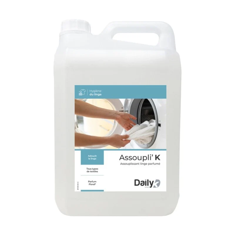 DAILYK ASSOUPLI'K START Assouplissant linge parfumé Bidon 5L