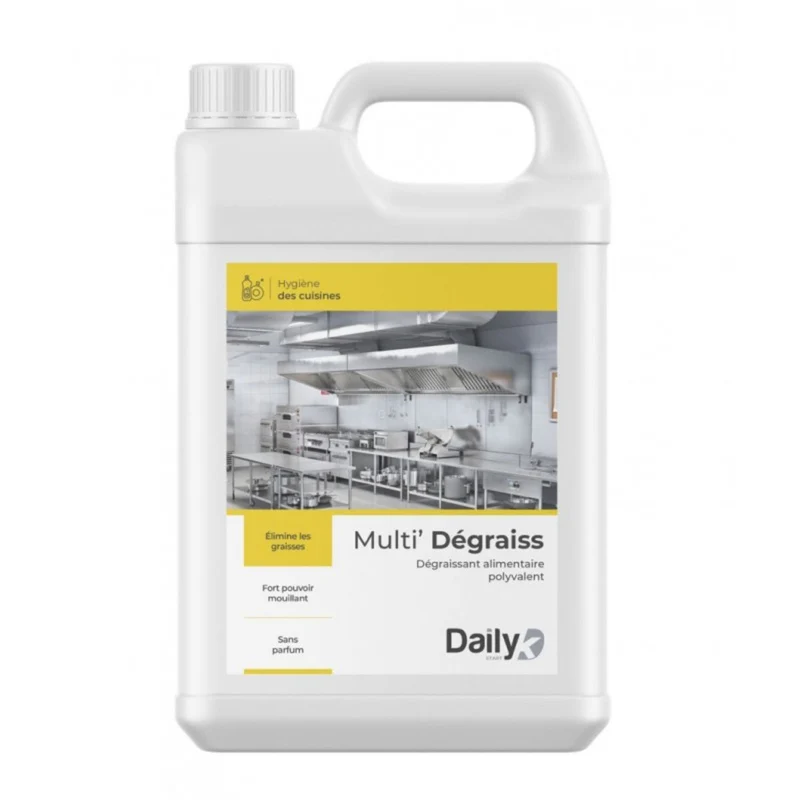 DAILYK START MULTI'DEGRAISS Dégraissant polyvalent - Bidon 5L