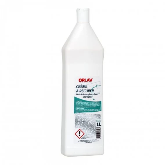 Crème à récurer citron 1 L – Surfaces fragiles