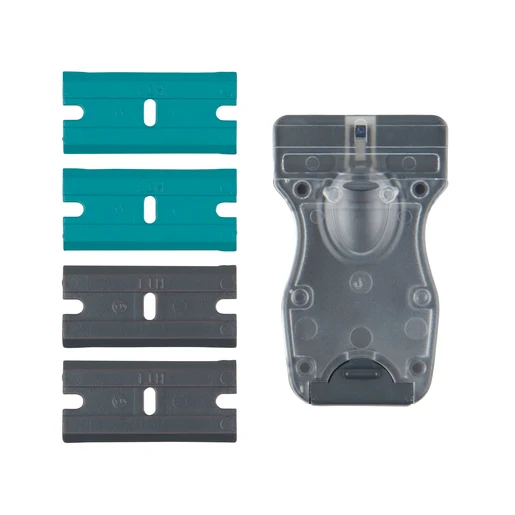 WOLFCRAFT Grattoir plastique 4 cm pour surfaces délicates
