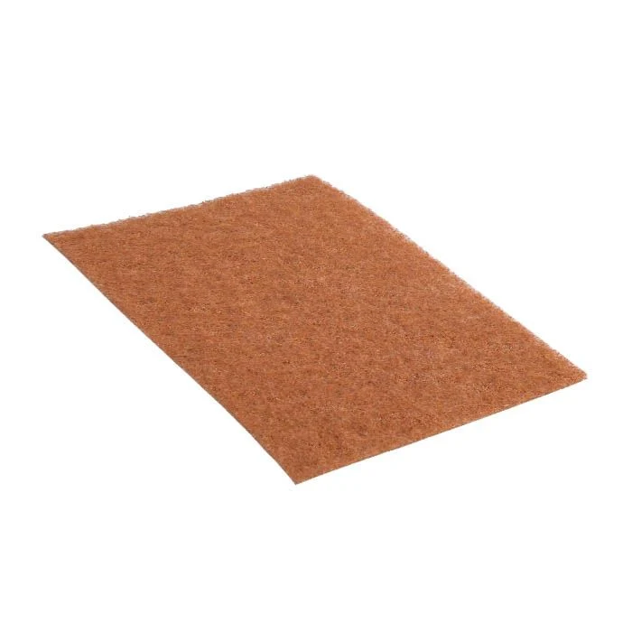 Pad en noyer 15 × 22 cm – Tampon de nettoyage abrasif non rayant