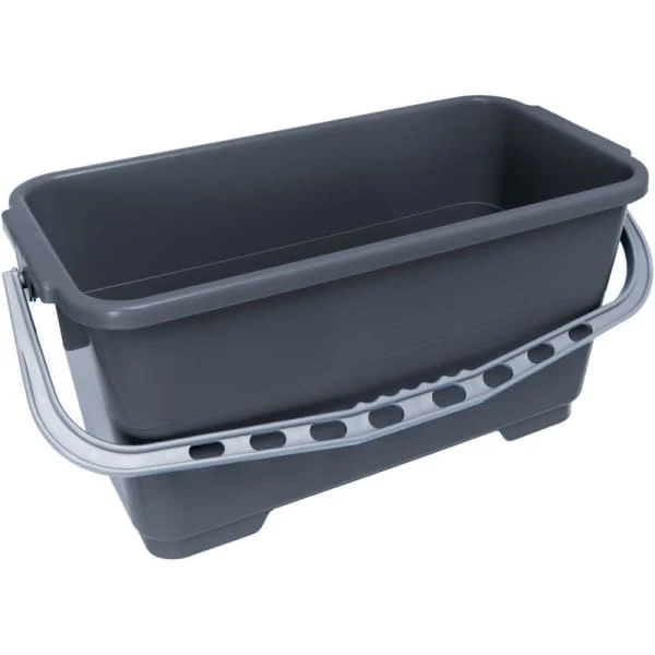 LEWI Seau laveur de vitres 22 Litres gris