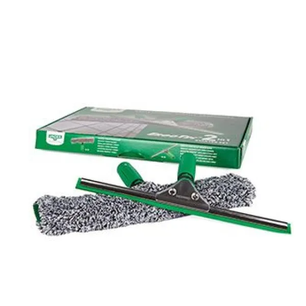 UNGER Kit de démarrage lavage de vitres ErgoTec 2en1 raclette et mouilleur