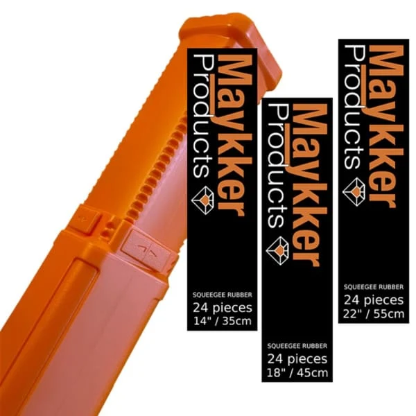 MAYKKER Caoutchoucs pour raclette à vitres