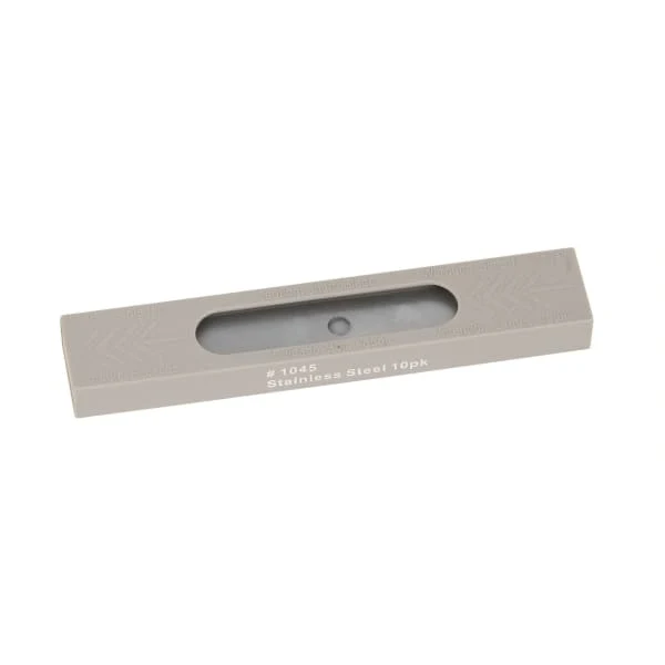 ETTORE Lames inox 15 cm pour grattoir Pro+ – Lot de 10