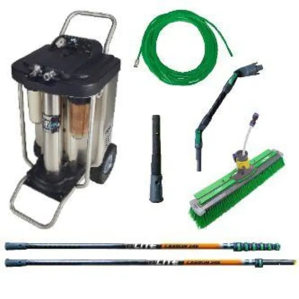 UNGER Matériel eau pure Kit d’entrée de gamme RO HydroPower RO S - nLITE Carbon 24K 11,90m