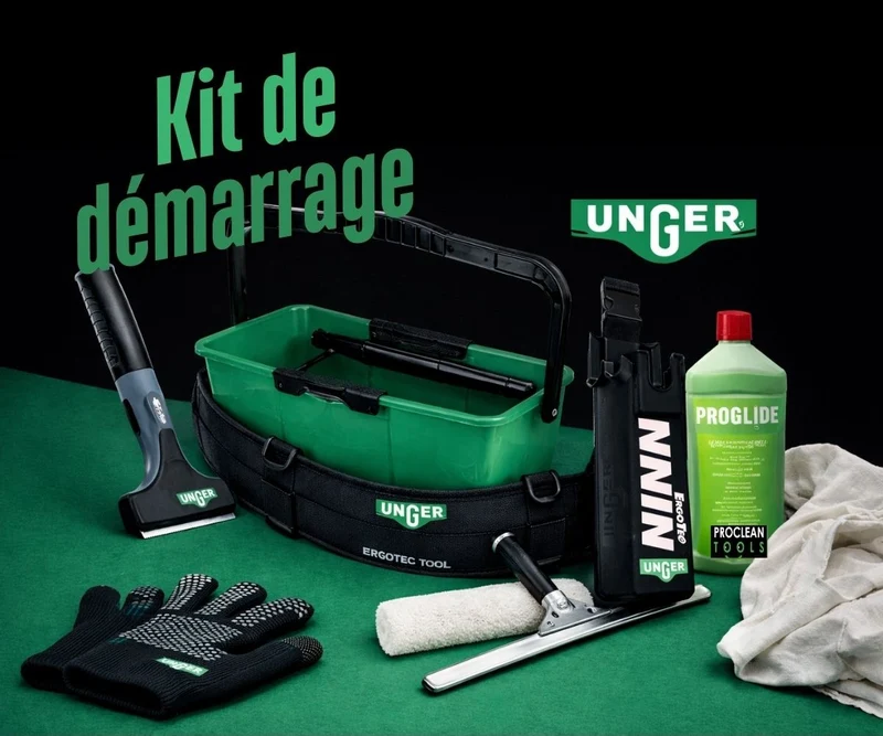 KIT Procleantools Laveur de vitre débutant matériel professionnel UNGER